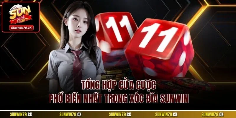 Xóc Đĩa Sunwin| Trải Nghiệm Game Cược Online Hot Nhất 2025 3 Tổng hợp cửa cược phổ biến nhất trong xóc đĩa Sunwin